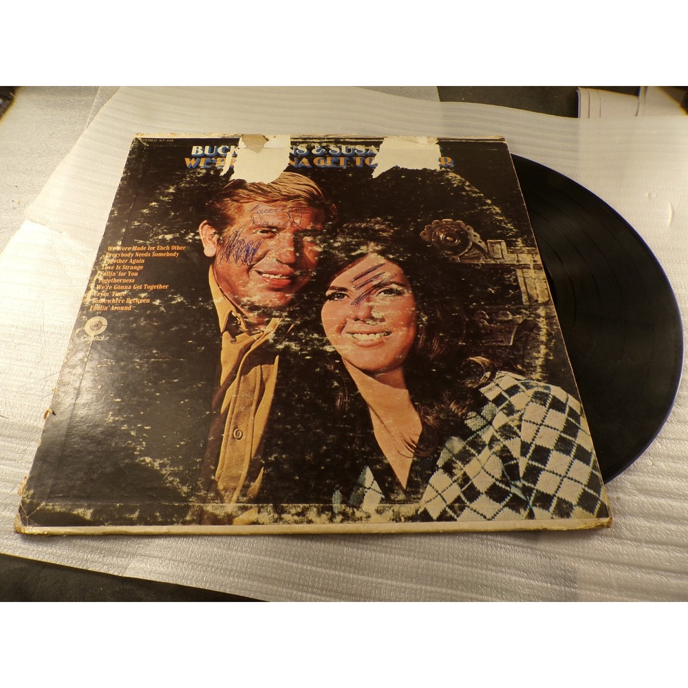 Buck Owens Susan Raye We're Gonna Get Together Vinyl LP Capitol ST-448 1970